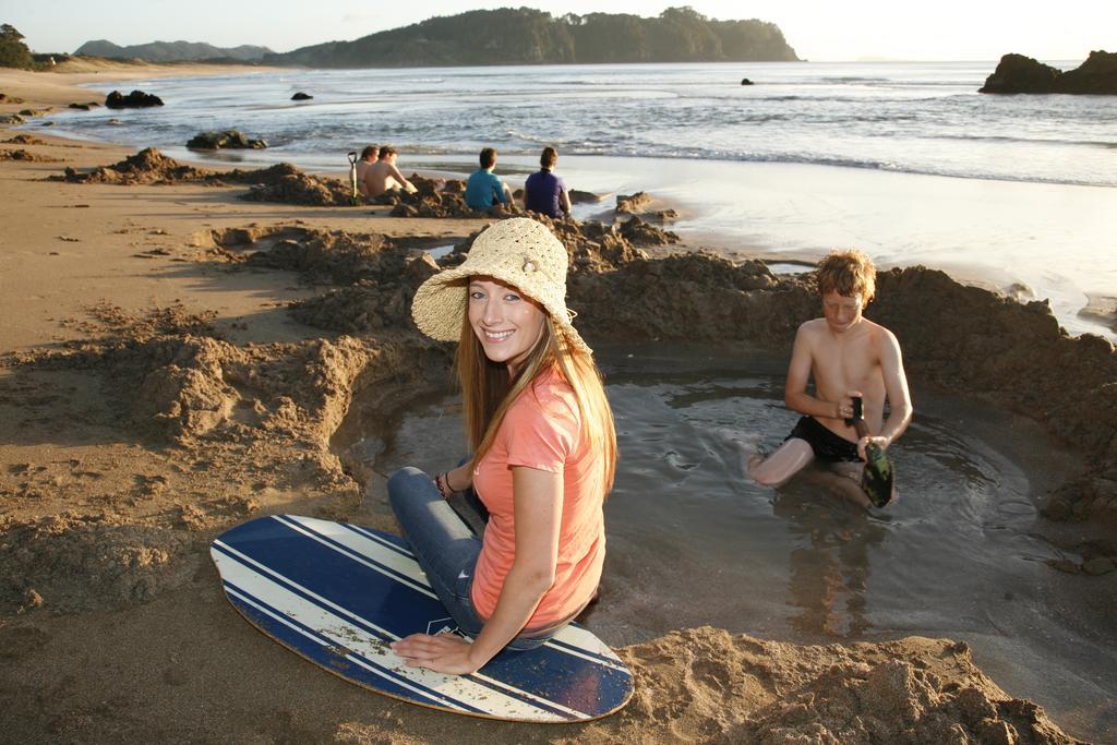 Hot Water Beach Bure Wera Hotwater Beach Bagian luar foto